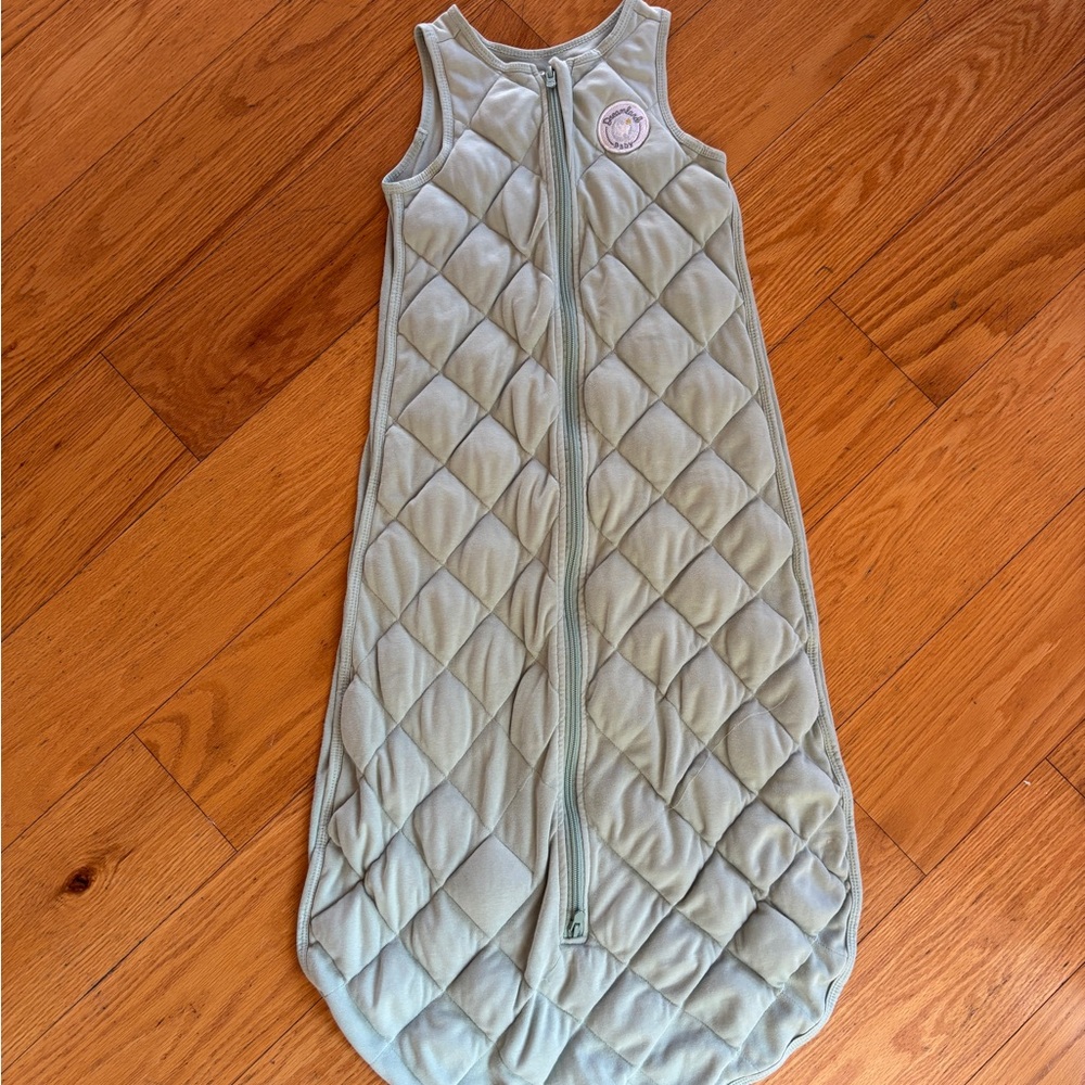 Cozy Kids Sleep Sack in Soft Green